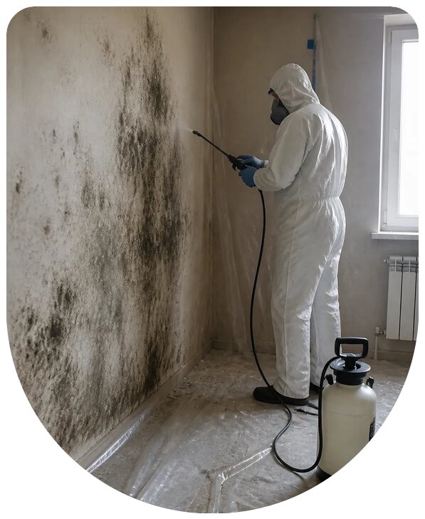 Профессиональная обработка от грибка и плесени в Донецке